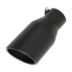 SR 2.5 in. Black Exhaust Tip 8.0 in. Long